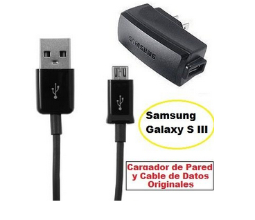 Cargador De Pared Samsung Galaxy S3 Original